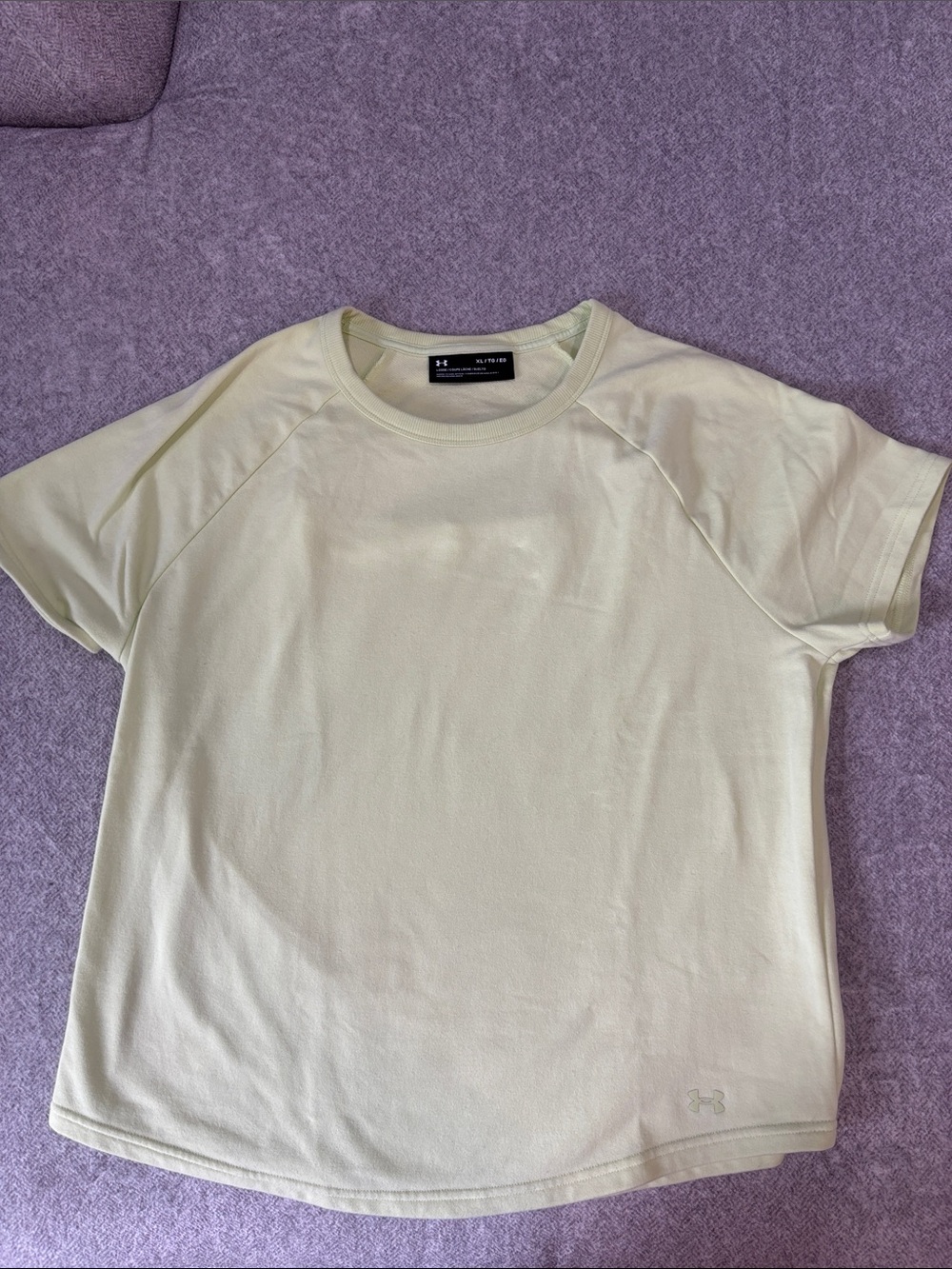 Under Armour Light Green Short Sleeve Tee